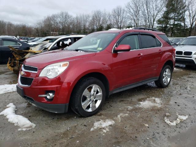 2GNFLNEK6D6193946 - 2013 CHEVROLET EQUINOX LT RED photo 1