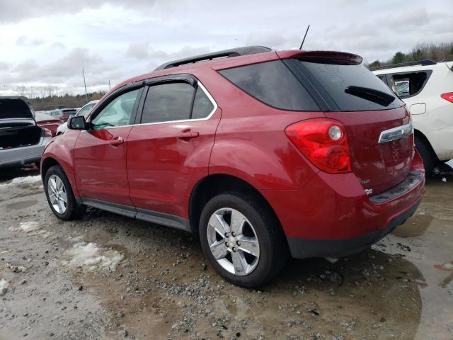 2GNFLNEK6D6193946 - 2013 CHEVROLET EQUINOX LT RED photo 2