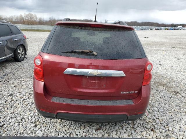 2CNALDEC5B6378603 - 2011 CHEVROLET EQUINOX LT RED photo 6