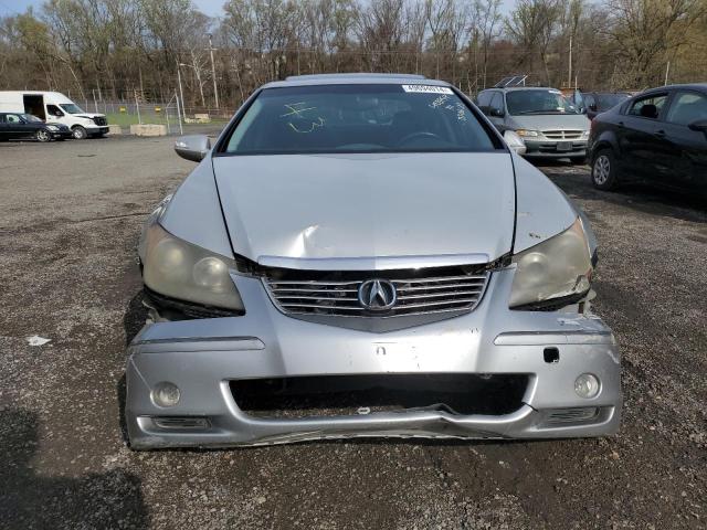 JH4KB16565C001752 - 2005 ACURA RL SILVER photo 5