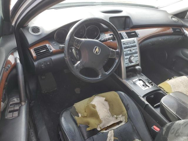 JH4KB16565C001752 - 2005 ACURA RL SILVER photo 8