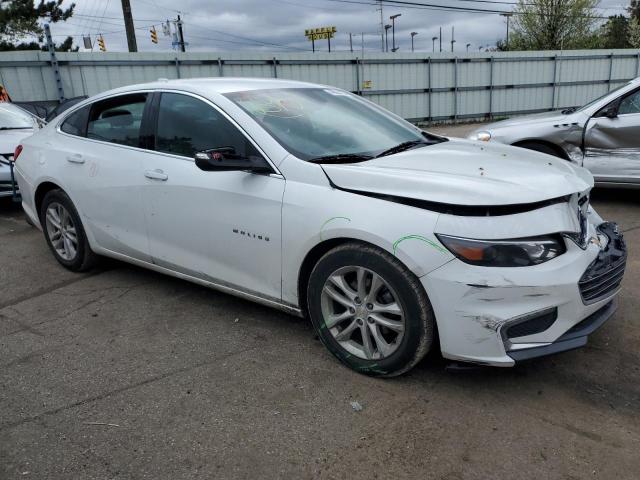 1G1ZE5ST6HF100957 - 2017 CHEVROLET MALIBU LT WHITE photo 4