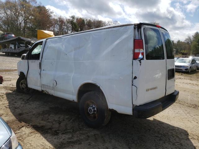 1GTGG25C681234206 - 2008 GMC SAVANA G2500 WHITE photo 2