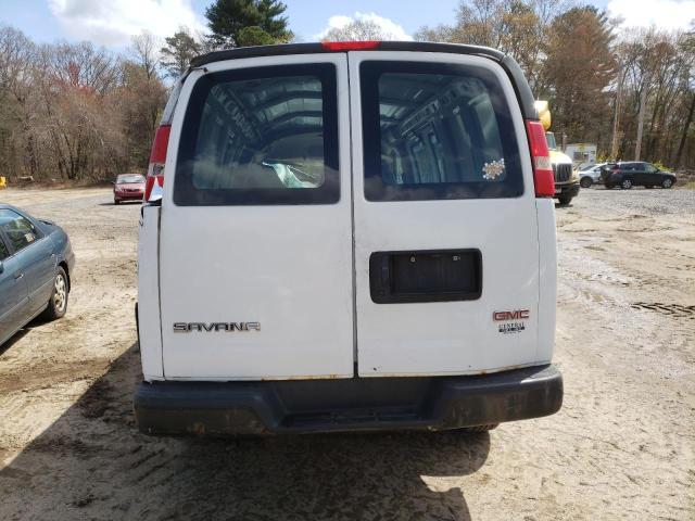 1GTGG25C681234206 - 2008 GMC SAVANA G2500 WHITE photo 6