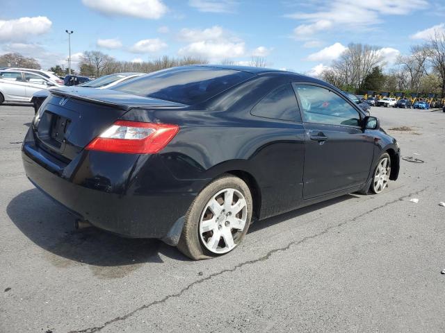 2HGFG12619H536544 - 2009 HONDA CIVIC LX BLACK photo 3