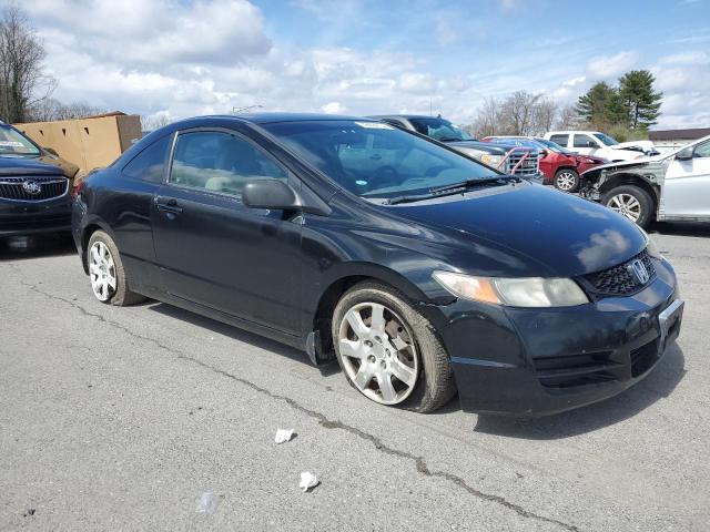 2HGFG12619H536544 - 2009 HONDA CIVIC LX BLACK photo 4