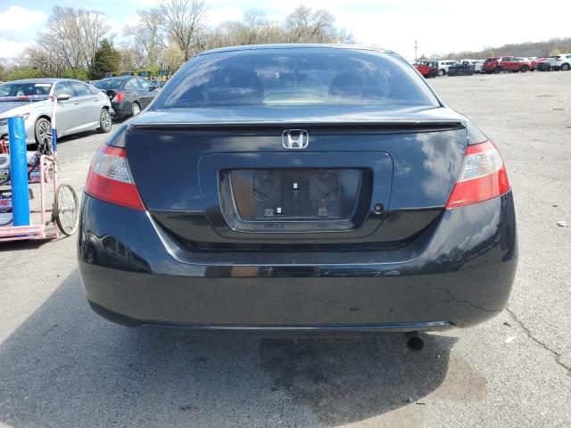 2HGFG12619H536544 - 2009 HONDA CIVIC LX BLACK photo 6