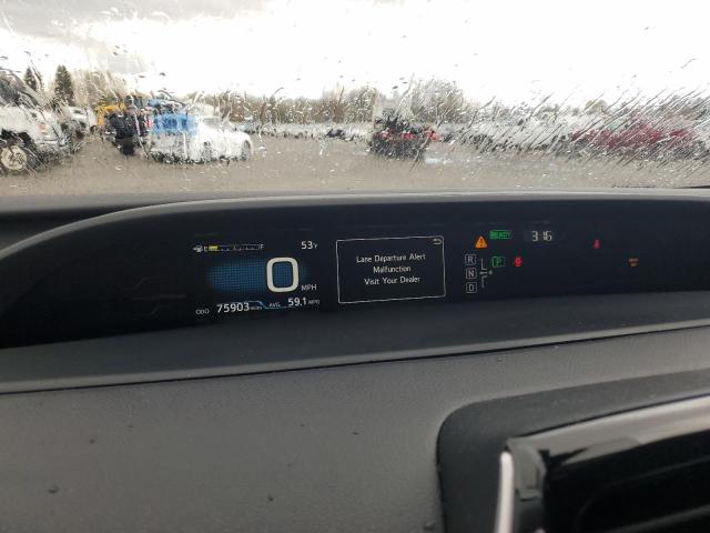 JTDKARFP8H3053392 - 2017 TOYOTA PRIUS PRIM ვერცხლისფერი ფოტო 9