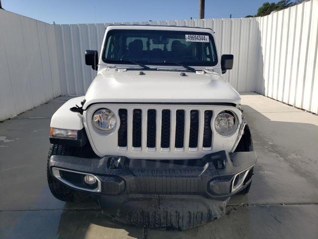 1C6HJTFG1PL523338 - 2023 JEEP GLADIATOR OVERLAND WHITE photo 5