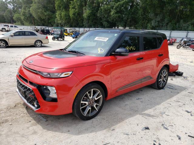 KNDJ63AU9L7003433 - 2020 KIA SOUL GT LINE RED photo 1