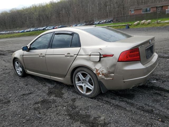 19UUA66205A067372 - 2005 ACURA TL GOLD photo 2