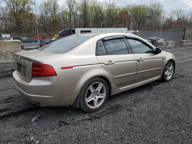 19UUA66205A067372 - 2005 ACURA TL GOLD photo 3