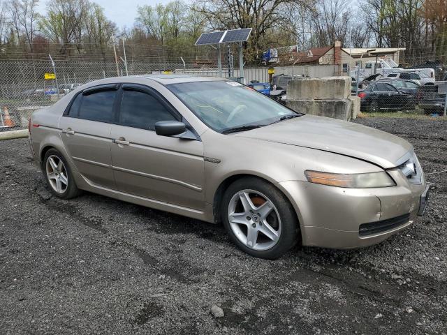 19UUA66205A067372 - 2005 ACURA TL GOLD photo 4