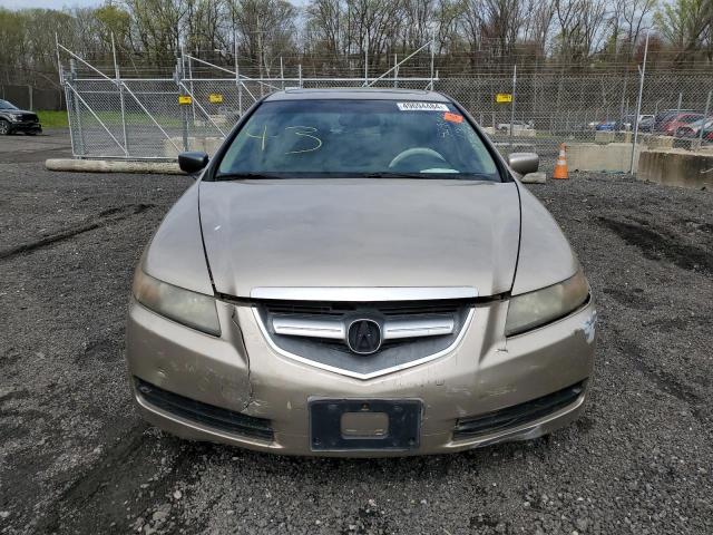 19UUA66205A067372 - 2005 ACURA TL GOLD photo 5