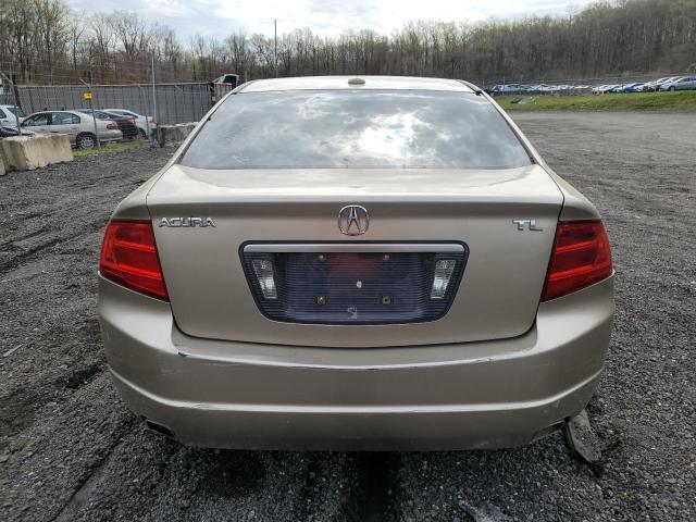 19UUA66205A067372 - 2005 ACURA TL GOLD photo 6