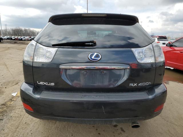 JTJHW31U682070314 - 2008 LEXUS RX 400H CHARCOAL photo 6