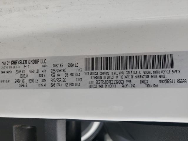 3C6TRVDD7EE130263 - 2014 RAM PROMASTER 2500 HIGH Ağ foto 13