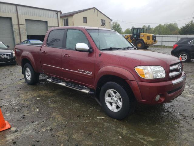 5TBDT44116S537249 - 2006 TOYOTA TUNDRA DOUBLE CAB SR5 RED photo 4