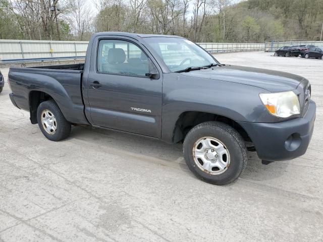 5TENX22N19Z634775 - 2009 TOYOTA TACOMA GRAY photo 4