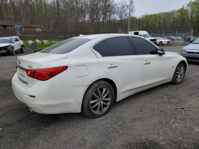 JN1EV7AP3HM738989 - 2017 INFINITI Q50 PREMIUM WHITE photo 3