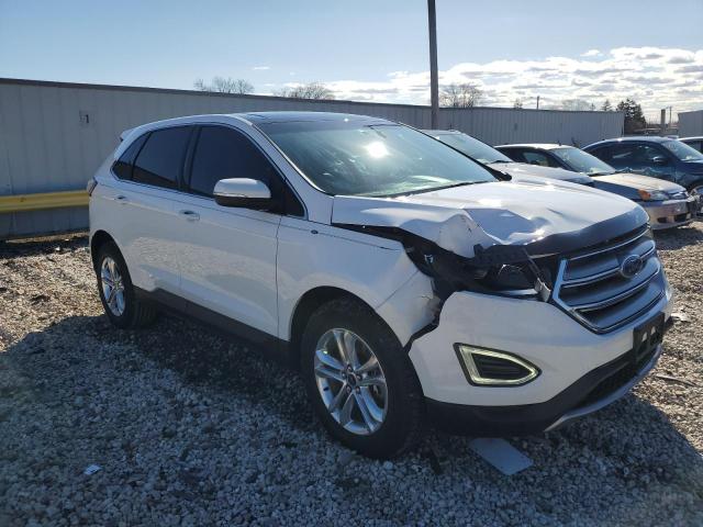 2FMTK4J96FBC38840 - 2015 FORD EDGE SEL WHITE photo 4