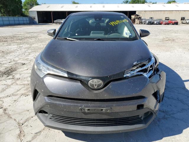 JTNKHMBX8K1052889 - 2019 TOYOTA C-HR XLE GRAY photo 5