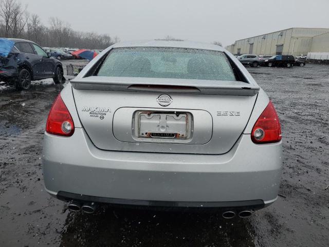 1N4BA41E18C805450 - 2008 NISSAN MAXIMA SE SILVER photo 6