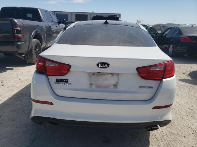 5XXGN4A7XEG304932 - 2014 KIA OPTIMA EX WHITE photo 6