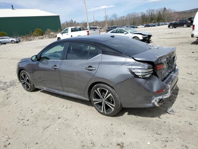 3N1AB8DV0NY303637 - 2022 NISSAN SENTRA SR GRAY photo 2