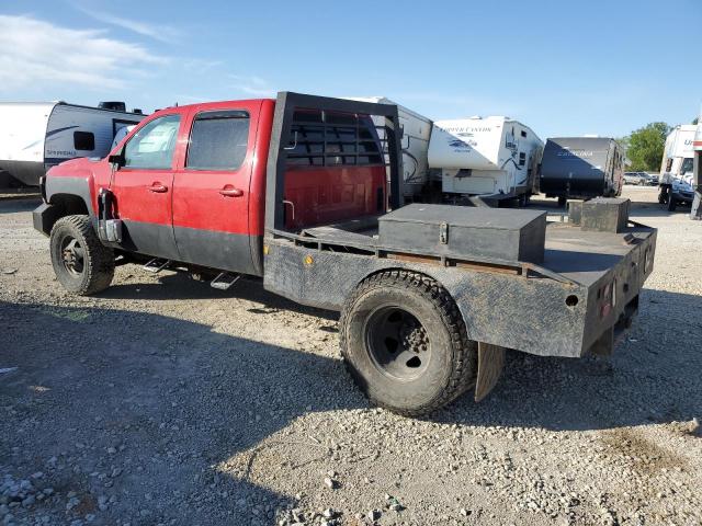 1GCJK33658F204799 - 2008 CHEVROLET SILVERADO K3500 RED photo 2