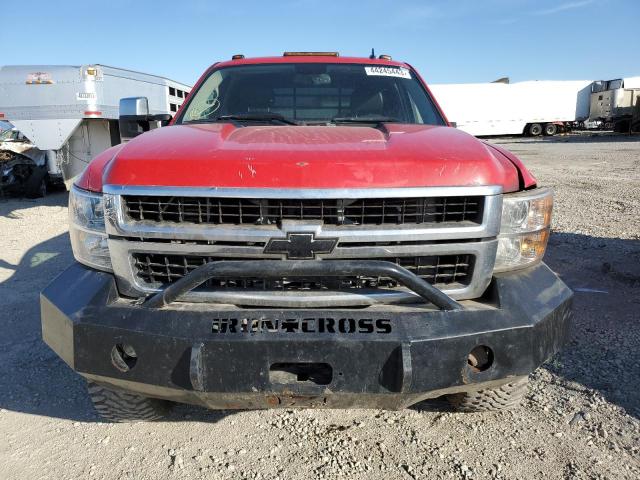 1GCJK33658F204799 - 2008 CHEVROLET SILVERADO K3500 RED photo 5