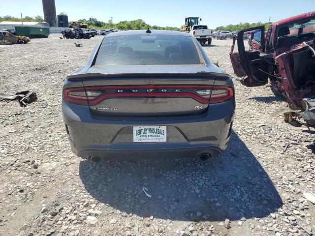 2C3CDXCT7KH749283 - 2019 DODGE CHARGER R/T CHARCOAL photo 6