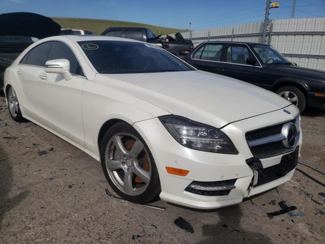 WDDLJ9BB6EA093353 - 2014 MERCEDES-BENZ CLS 550 4MATIC WHITE photo 1