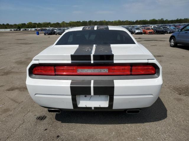 2C3CDYAG5EH250840 - 2014 DODGE CHALLENGER SXT WHITE photo 6