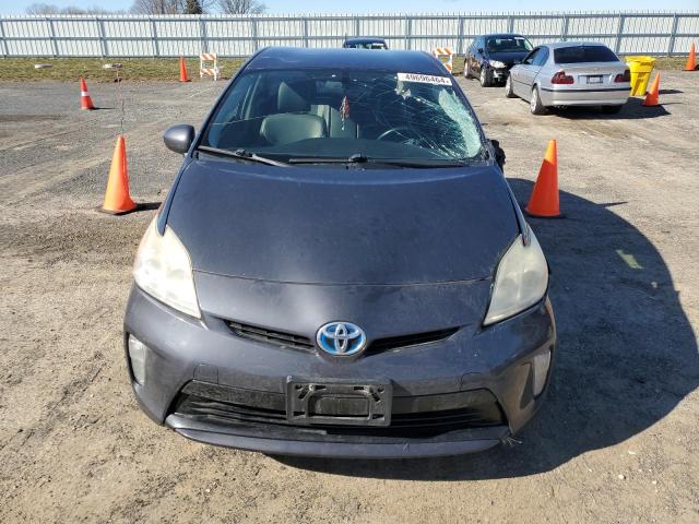 JTDKN3DU3C5424482 - 2012 TOYOTA PRIUS GRAY photo 5