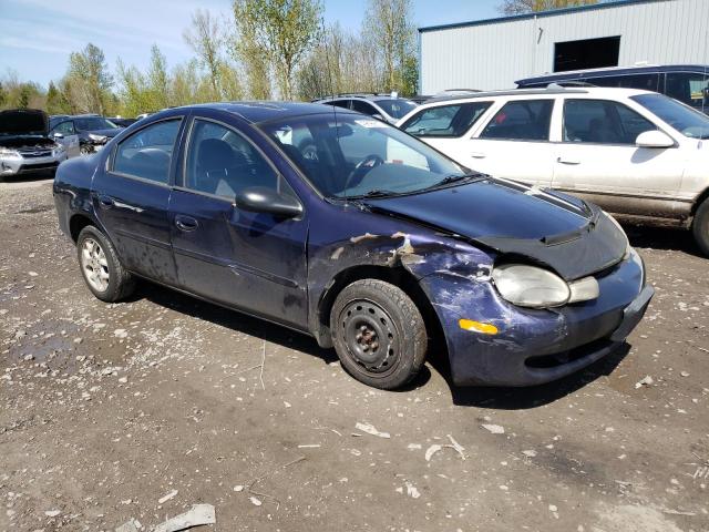 1B3ES46C9YD646572 - 2000 DODGE NEON BASE BLUE photo 4