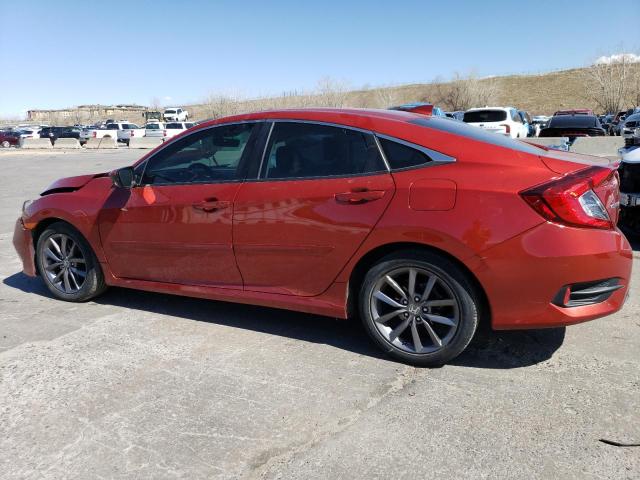 19XFC1F79LE001400 - 2020 HONDA CIVIC EXL ბურგუნდია ფოტო 2