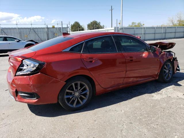 19XFC1F79LE001400 - 2020 HONDA CIVIC EXL ბურგუნდია ფოტო 3