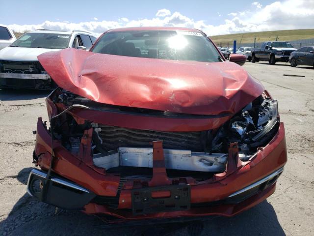 19XFC1F79LE001400 - 2020 HONDA CIVIC EXL ბურგუნდია ფოტო 5