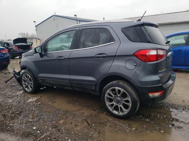 MAJ6S3KL5KC306860 - 2019 FORD ECOSPORT TITANIUM GRAY photo 2