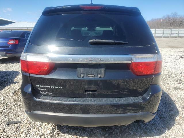 1C4RDJAG5DC614155 - 2013 DODGE DURANGO SXT BLACK photo 6