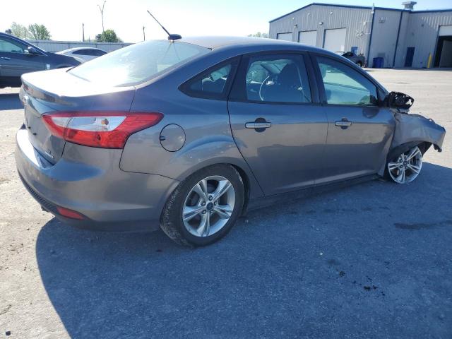 1FADP3F28EL272606 - 2014 FORD FOCUS SE GRAY photo 3