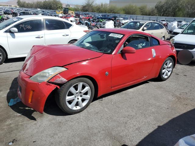 JN1AZ34E74T062861 - 2004 NISSAN 350Z COUPE RED photo 1