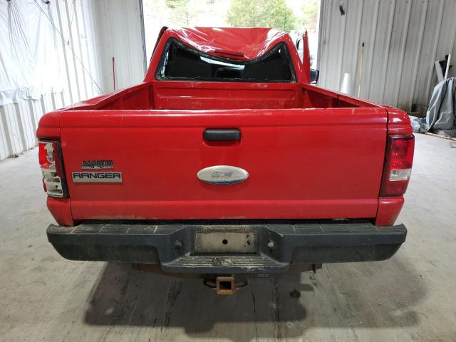 1FTYR10D29PA59167 - 2009 FORD RANGER RED photo 6
