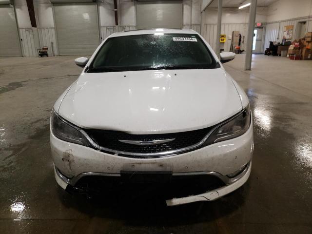 1C3CCCEGXFN683465 - 2015 CHRYSLER 200 C WHITE photo 5