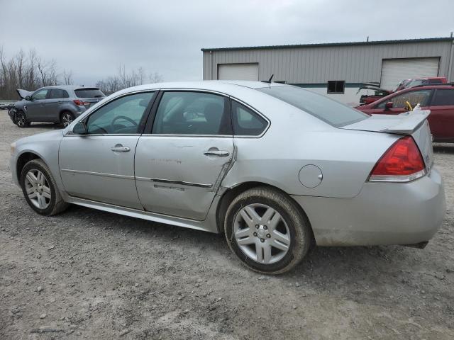 2G1WB5E35D1164206 - 2013 CHEVROLET IMPALA LT SILVER photo 2