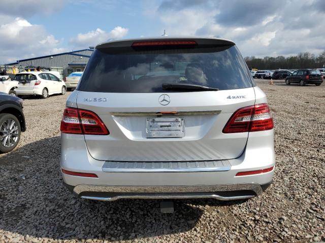 4JGDA5HB4FA478714 - 2015 MERCEDES-BENZ ML 350 4MATIC SILVER photo 6