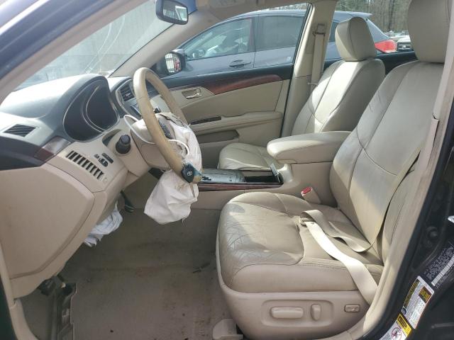 4T1BK3DB5BU395090 - 2011 TOYOTA AVALON BASE BLACK photo 7