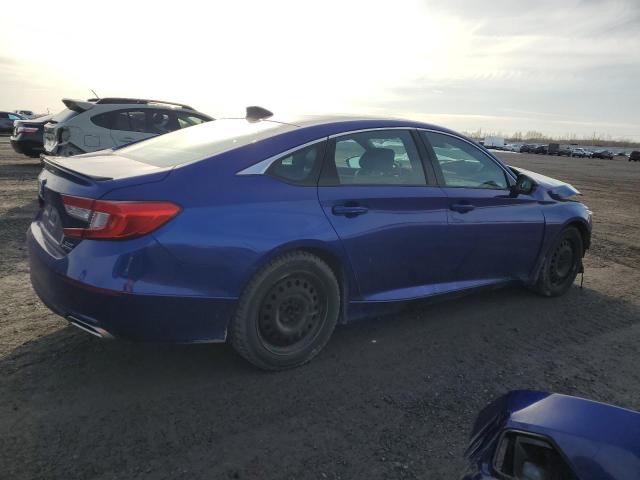 1HGCV2F34NA800475 - 2022 HONDA ACCORD SPORT Blau Foto 3