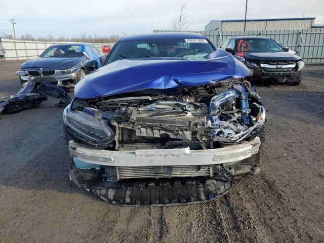 1HGCV2F34NA800475 - 2022 HONDA ACCORD SPORT Blau Foto 5